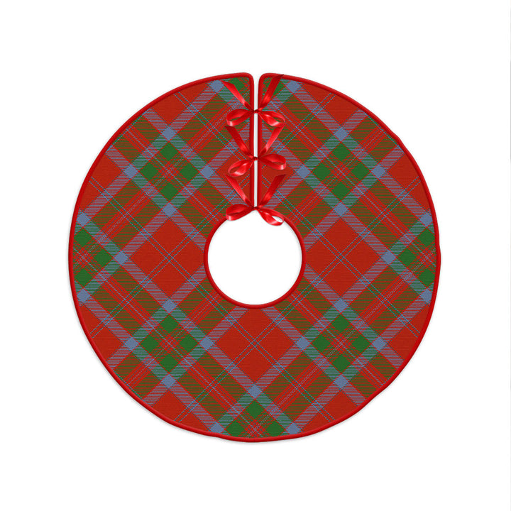 MacGillivray Ancient Clan Badge Tartan Christmas Tree Skirt