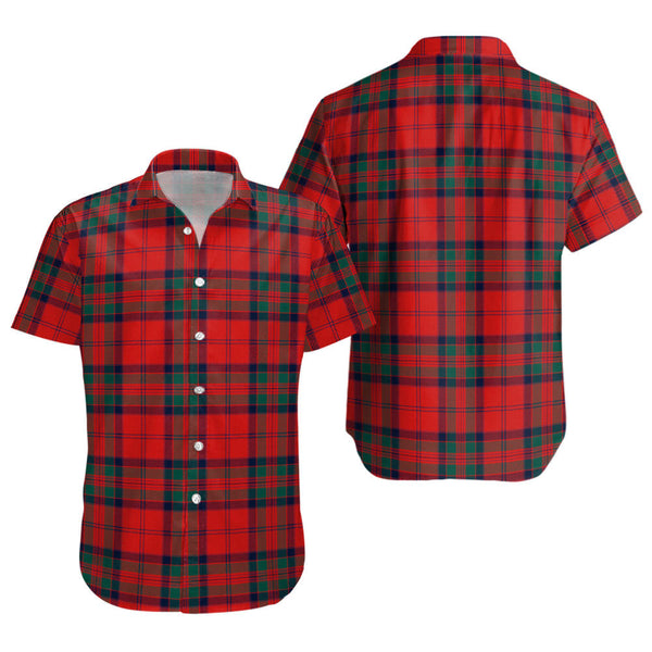 MacGillivray Modern Clan Badge Tartan Short Sleeve Shirt