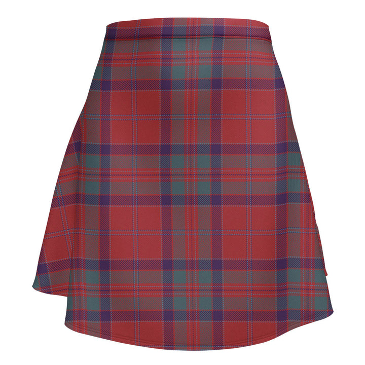 MacGillivray Weathered Clan Badge Tartan Flared Skirt