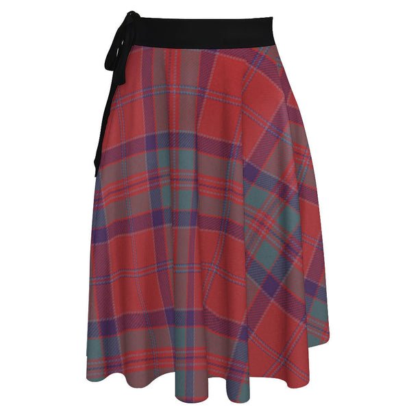 MacGillivray Weathered Tartan Wrap Skirt