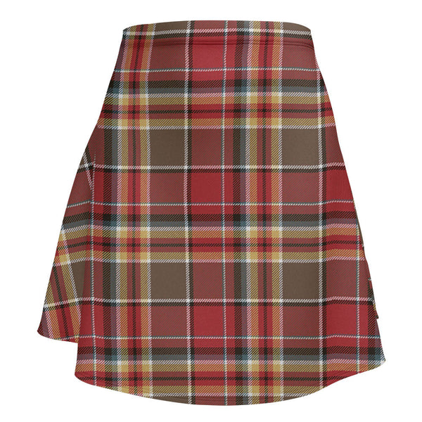 MacGlashan Weathered Clan Badge Tartan Flared Skirt