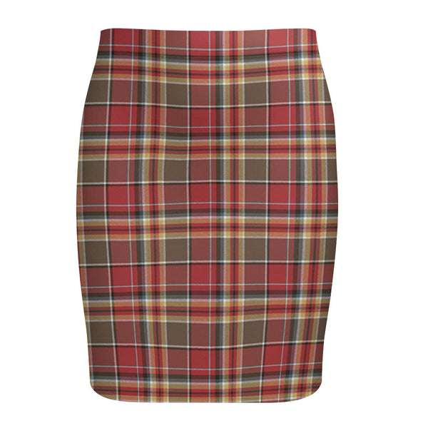 MacGlashan Weathered Tartan Fitted Skirt