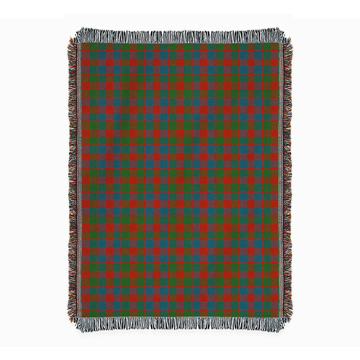 MacGowan (Gow) Ancient Clan Badge Tartan Woven Blanket