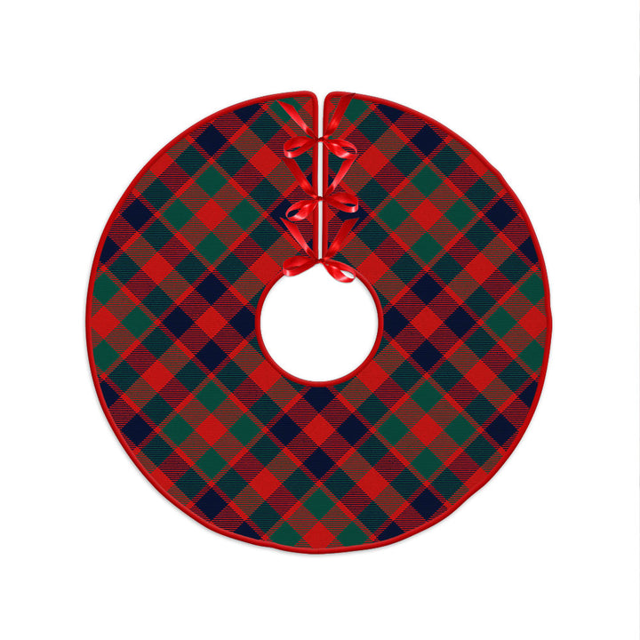MacGowan (Gow) Modern Clan Badge Tartan Christmas Tree Skirt