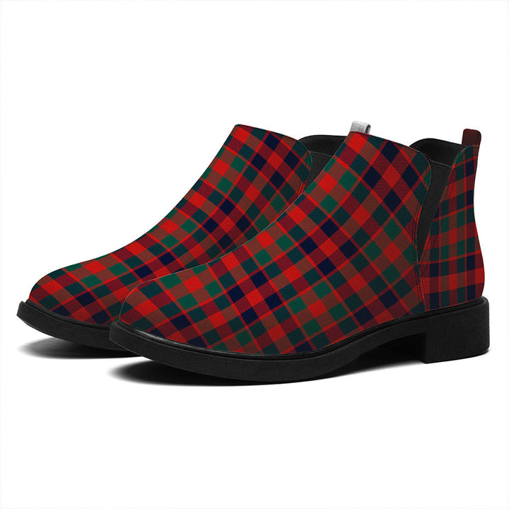 MacGowan (Gow) Modern Tartan Flat Ankle Boots