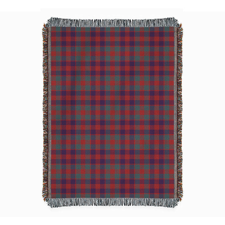 MacGowan (Gow) Weathered Clan Badge Tartan Woven Blanket