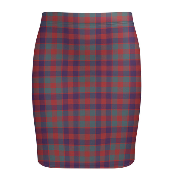 MacGowan (Gow) Weathered Tartan Fitted Skirt