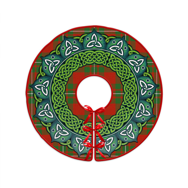 MacGregor (Gregor) Ancient Clan Badge Tartan Christmas Tree Skirt Heritage Holiday Decor