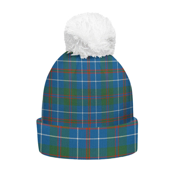 MacHardy Ancient Clan Badge Tartan Bobble Beanie Hat