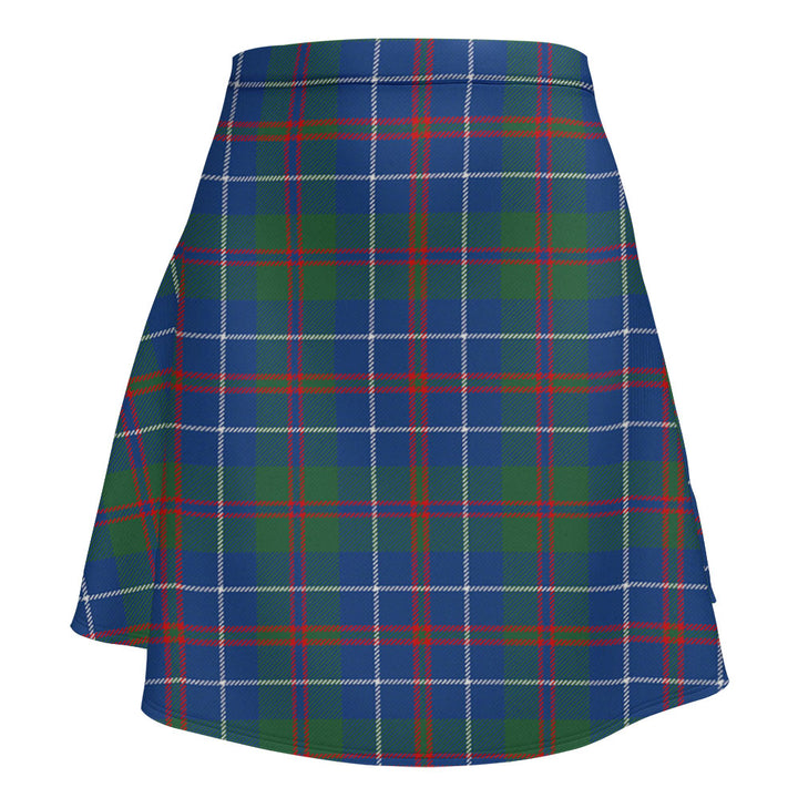 MacHardy Modern Clan Badge Tartan Flared Skirt