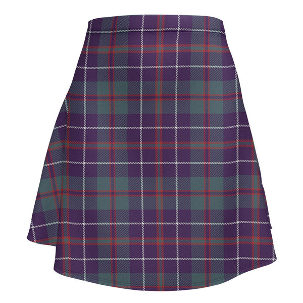 MacHardy Weathered Clan Badge Tartan Flared Skirt