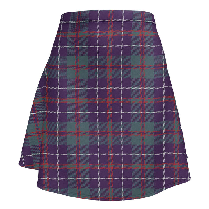 MacHardy Weathered Clan Badge Tartan Flared Skirt