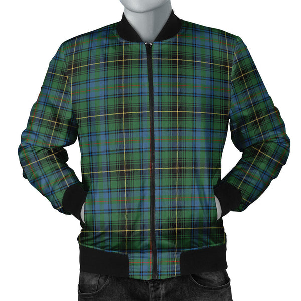 MacInnes Ancient Clan Badge Tartan Bomber Jacket