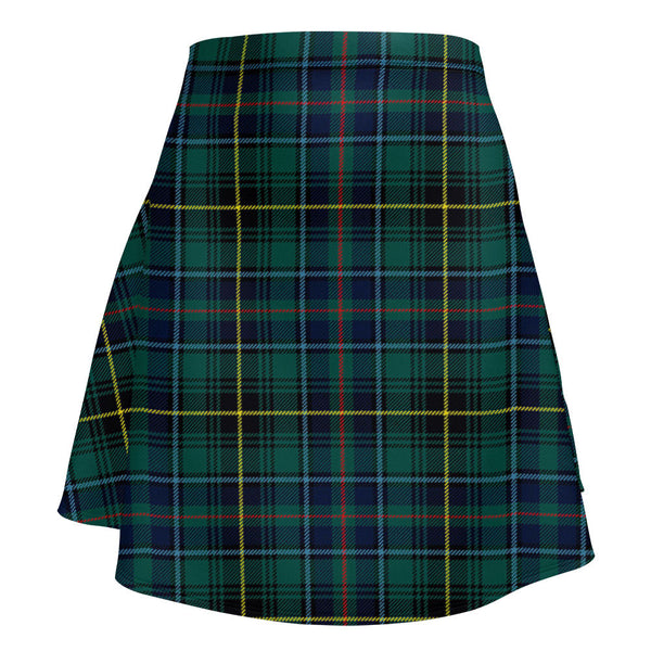 MacInnes Modern Clan Badge Tartan Flared Skirt