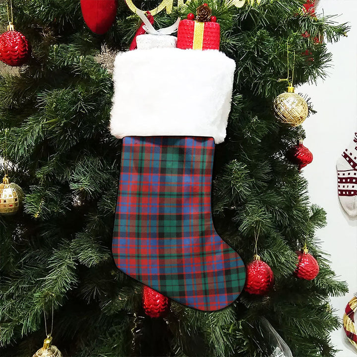 MacInroy Modern Clan Badge Tartan Christmas Stocking