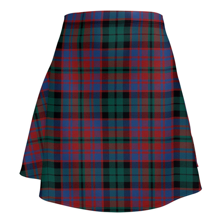 MacInroy Modern Clan Badge Tartan Flared Skirt