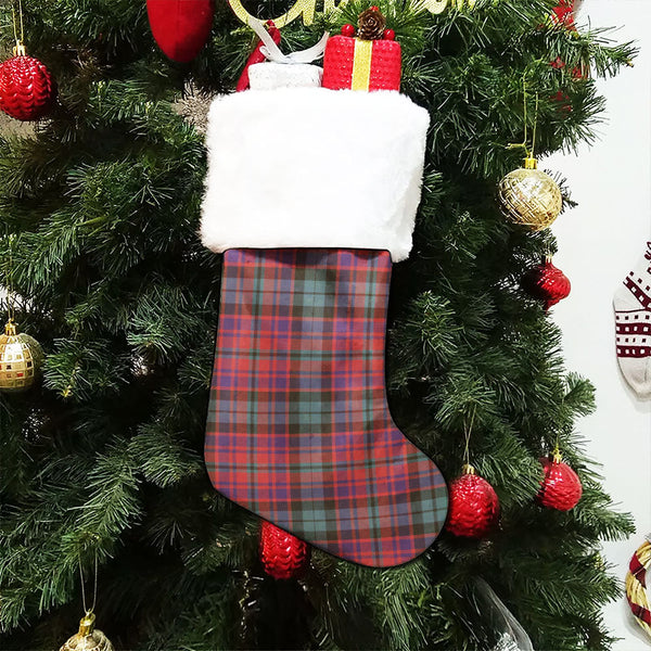 MacInroy Weathered Clan Badge Tartan Christmas Stocking