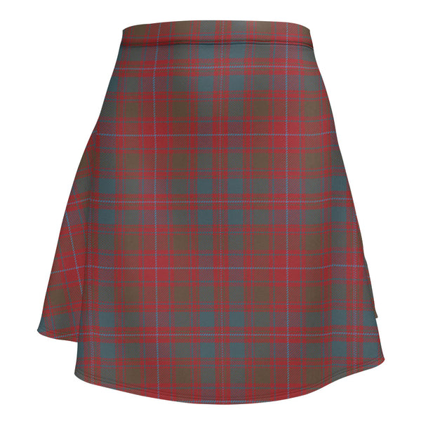 MacIntyre Weathered Clan Badge Tartan Flared Skirt