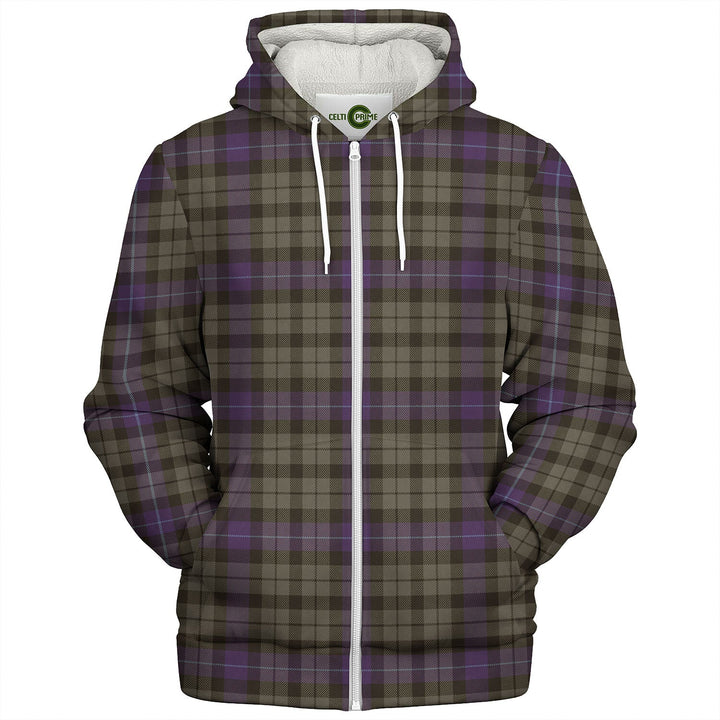 MacIntyre (MacGregor Hastie) Weathered Tartan Sherpa Hoodie