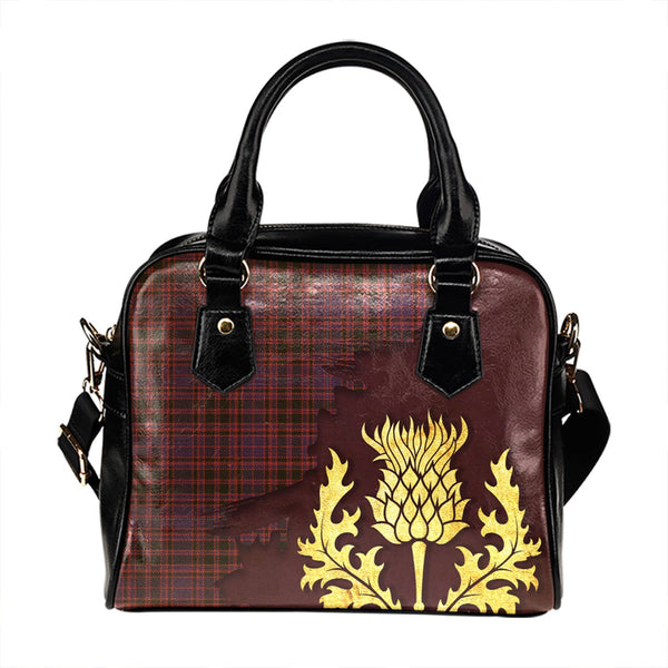 MacIntyre of Littleport Weathered Tartan Shoulder Handbag Thistle Oldest Style