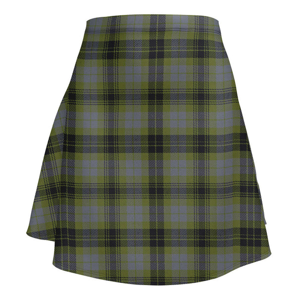 MacIver Modern Clan Badge Tartan Flared Skirt
