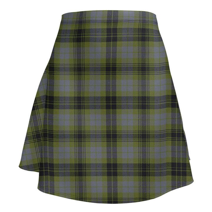 MacIver Modern Clan Badge Tartan Flared Skirt