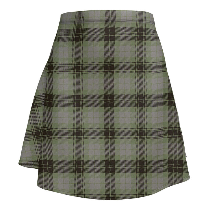 MacIver Weathered Clan Badge Tartan Flared Skirt
