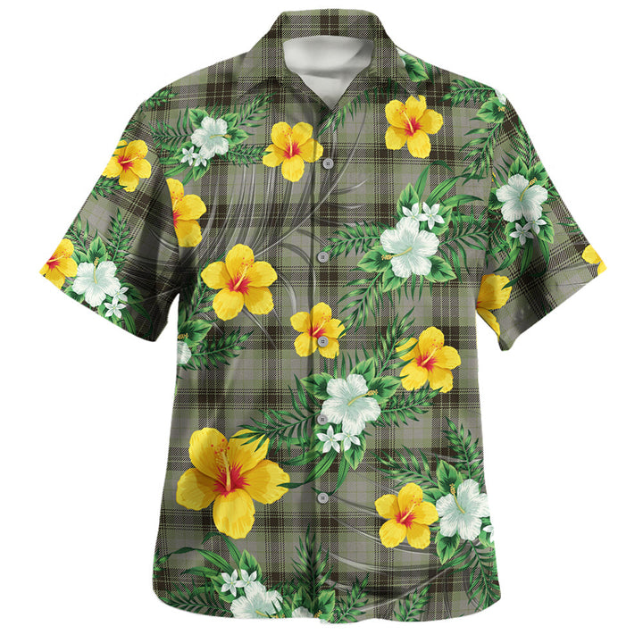 MacIver Weathered Clan Badge Tartan Hawaiian Shirt Summer Vibes Style