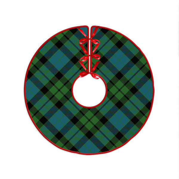 MacKay Ancient Clan Badge Tartan Christmas Tree Skirt