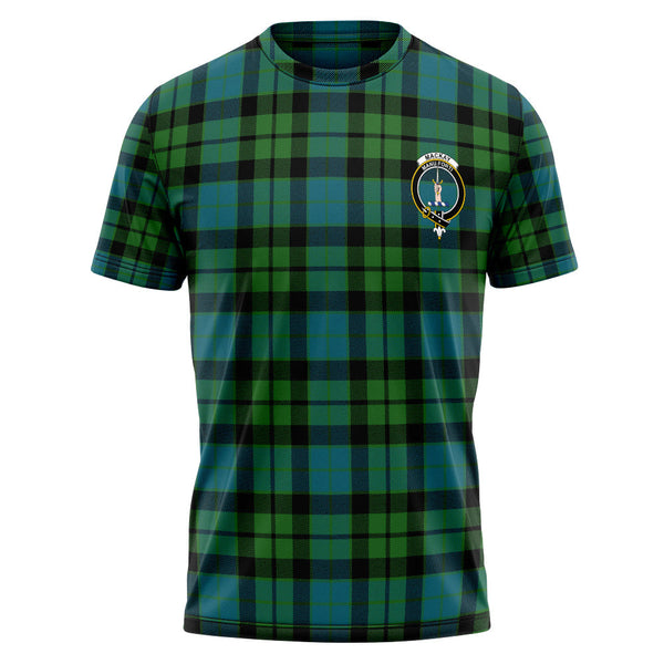 MacKay Ancient Clan Badge Tartan T-Shirt