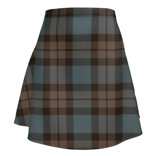 MacKay Weathered Clan Badge Tartan Flared Skirt