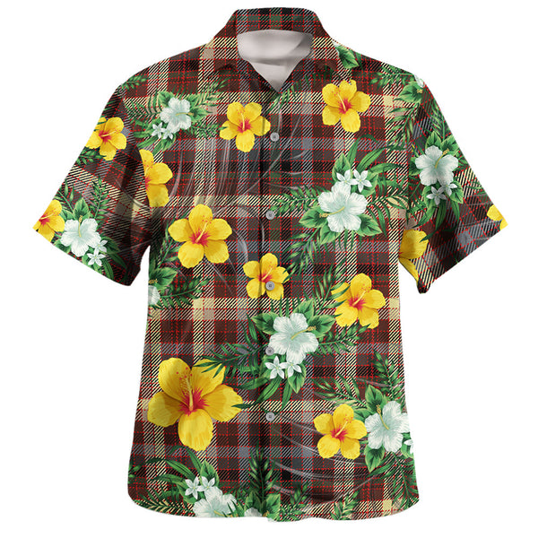 MacKay of Strathnaver Modern Clan Badge Tartan Hawaiian Shirt Summer Vibes Style