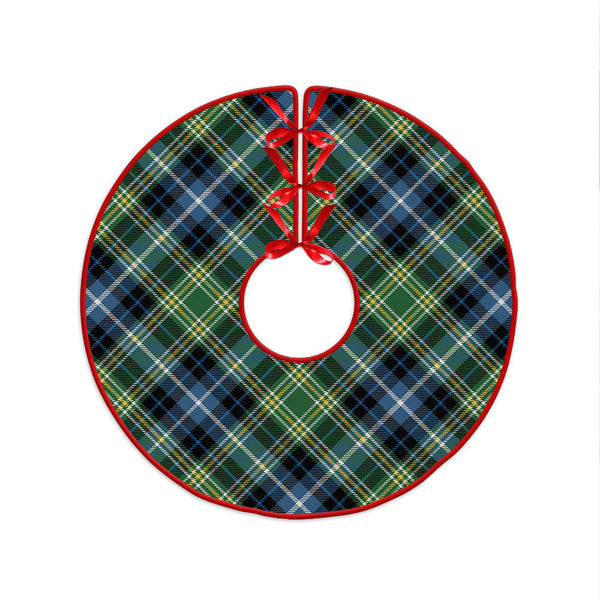 MacKellar Ancient Clan Badge Tartan Christmas Tree Skirt