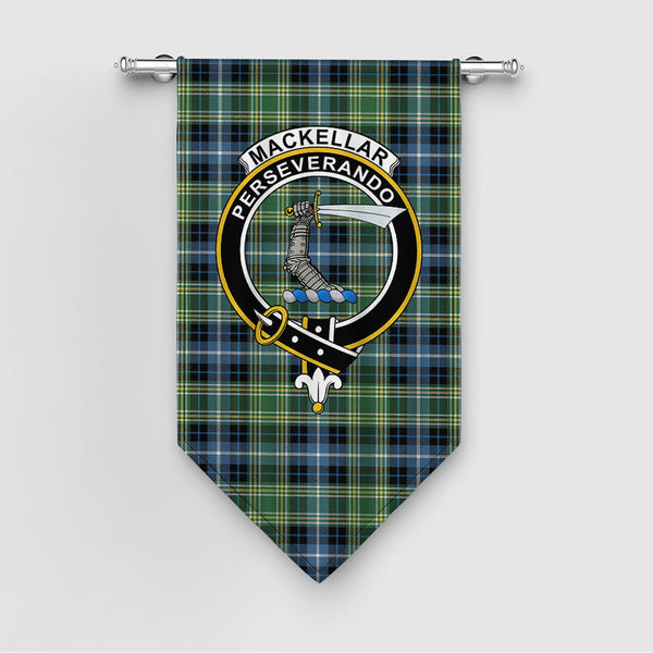 MacKellar Ancient Clan Badge Tartan Gonfalon