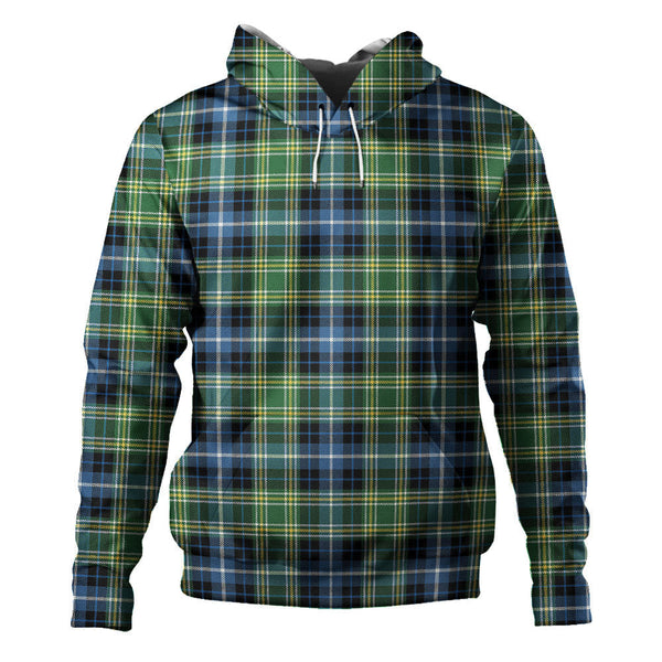 MacKellar Ancient Clan Badge Tartan Hoodie