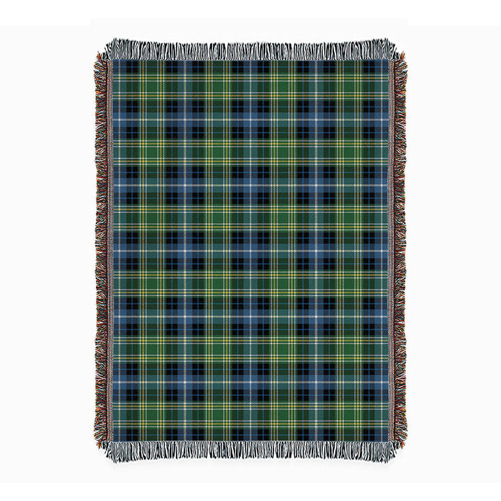 MacKellar Ancient Clan Badge Tartan Woven Blanket
