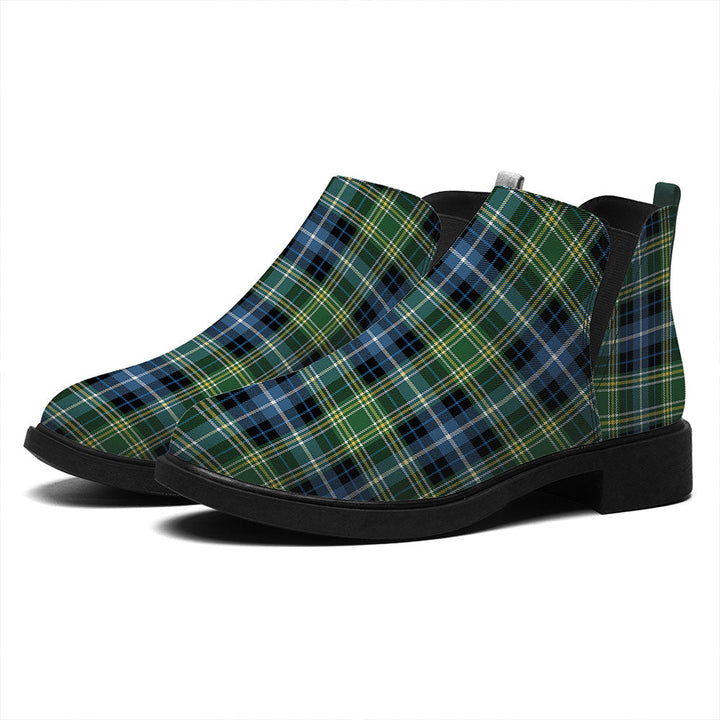 MacKellar Ancient Tartan Flat Ankle Boots