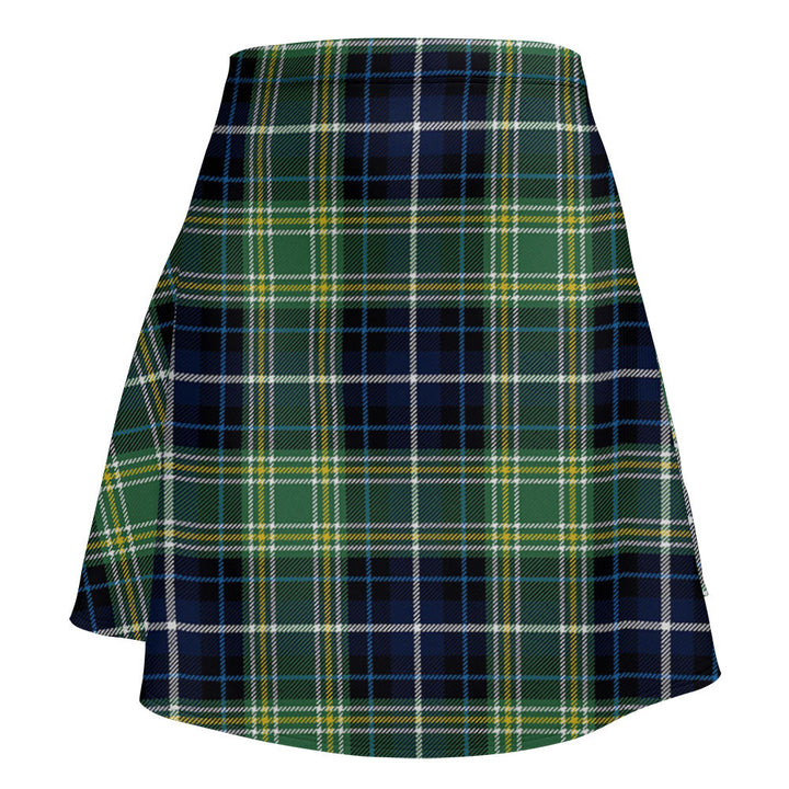 MacKellar Modern Clan Badge Tartan Flared Skirt