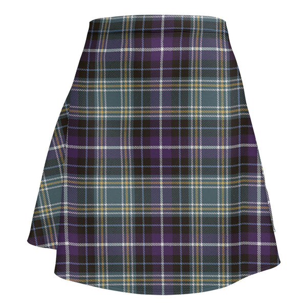 MacKellar Weathered Clan Badge Tartan Flared Skirt