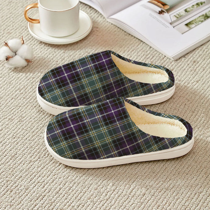 MacKellar Weathered Clan Badge Tartan Plush Slipper