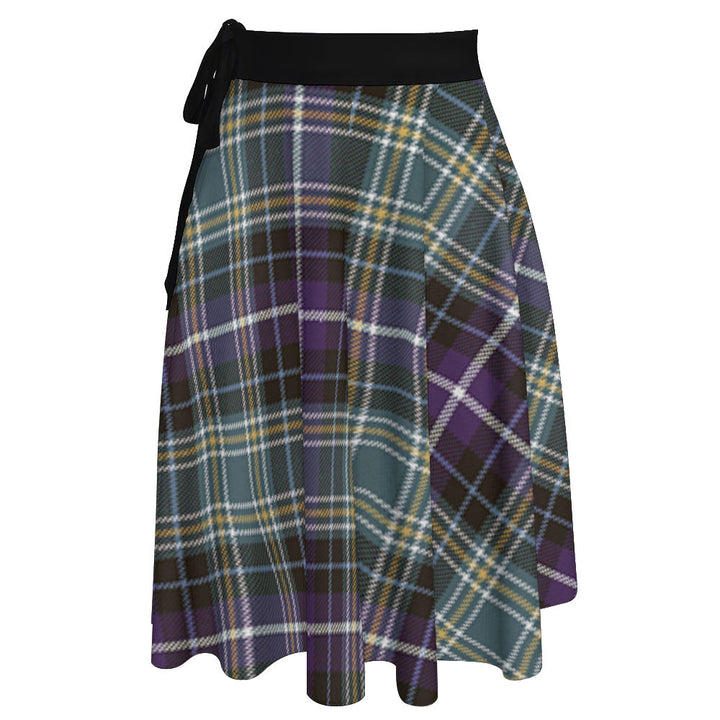 MacKellar Weathered Tartan Wrap Skirt