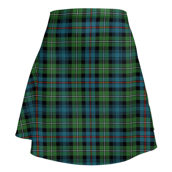 MacKenzie Ancient Clan Badge Tartan Flared Skirt