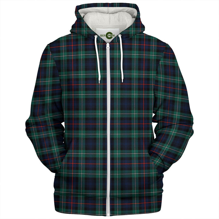 MacKenzie Modern Tartan Sherpa Hoodie