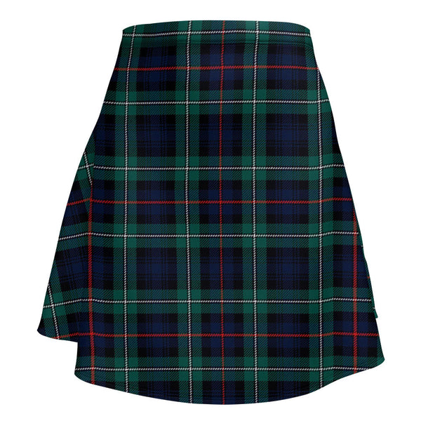 MacKenzie Modern Clan Badge Tartan Flared Skirt