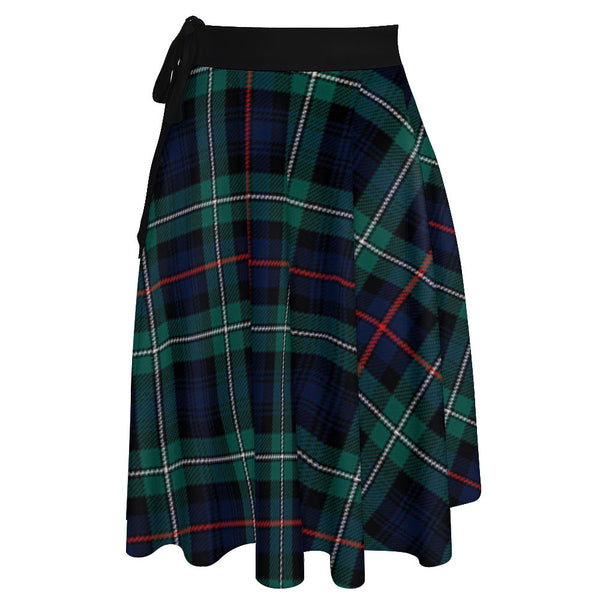 MacKenzie Modern Tartan Wrap Skirt