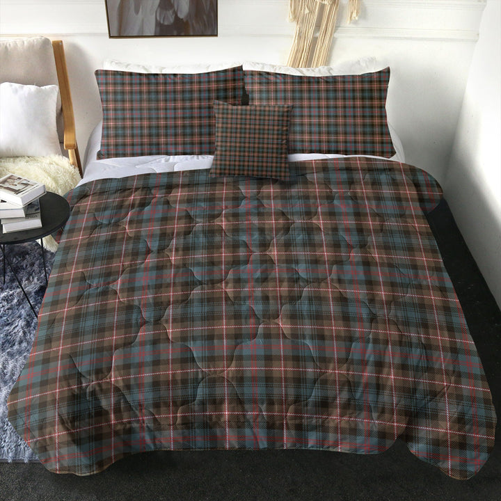 MacKenzie Morgan Weathered Tartan Comforter