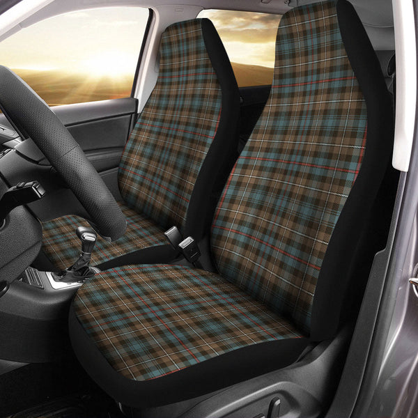MacKenzie Weathered Clan Badge Tartan Car Seat Covers