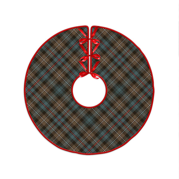 MacKenzie Weathered Clan Badge Tartan Christmas Tree Skirt