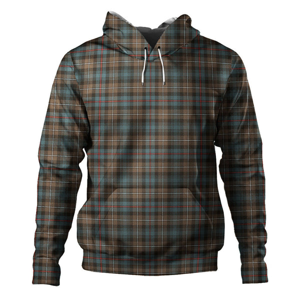 MacKenzie Weathered Clan Badge Tartan Hoodie