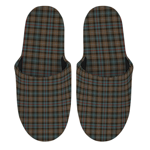 MacKenzie Weathered Clan Badge Tartan Mop Slippers